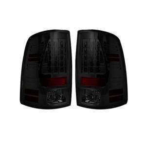 Recon Truck Accessories - 264169BK | LED Tail Lights (Replaces Factory OEM Halogen Tail Lights) – Smoked Lens