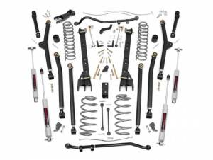 Rough Country - 63122 | 6 Inch Jeep Long Arm Suspension Lift Kit (04-06 Wrangler Unlimited TJ)