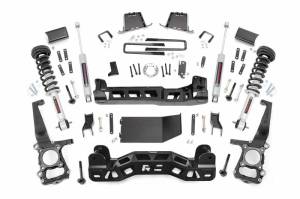 Rough Country - 57531 | 6 Inch Ford Suspension Lift Kit w/ Lifted Struts, Premium N3 Shocks