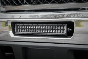 Rough Country - 70522 | Chevrolet 20-inch LED Light Bar Hidden Bumper Mounts (11-14 2500HD)