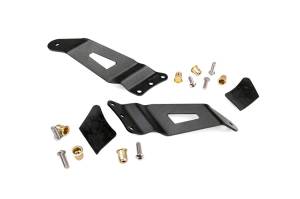 Rough Country - 70521 | GM Upper Windshield 50-inch Curved Light Bar Mounts