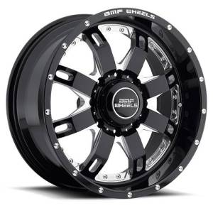 BMF Wheels - 465B-090817000 | BMF Wheels R.E.P.R. 20X9 8X170, 0mm | Death Metal | Only SOLD IN COMPLETE SETS OF 4