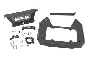 Rough Country - 10560 | Rough Country Spare Tire Carrier Delete Kit For Jeep Wrangler 4xe / Wrangler JL 4WD | 2018-2023 | NO Light Series