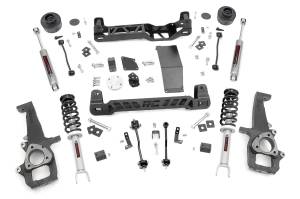 Rough Country - 33332 | Rough Country 4 Inch Lift Kit With Strut Spacers For Ram 1500 (2012-2018) / 1500 Classic (2019-2023) | Lifted N3 Strut, Premium N3 Shocks