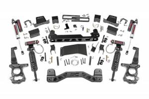 Rough Country - 55750 | 6 Inch Ford Suspension Lift Kit w/ Vertex Coilovers, Vertex Resevoir Shocks