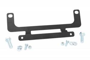 Rough Country - RS139 | Roller Fairlead License Plate Mount