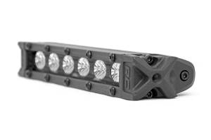 Rough Country - 70416ABL | Rough Country 6-inch Slimline Cree LED Light Bar (Black Series)