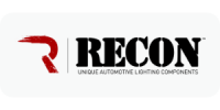Recon Truck Accessories - 264122BK | Red LED 3rd Brake Light Kit w/ White LED Cargo Lights – Smoked Lens