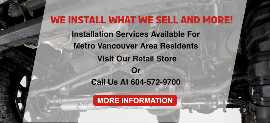 Installations Services Available | Lowriders Unlimited | Canada's Source For Aftermarket Auto Parts & Accessories