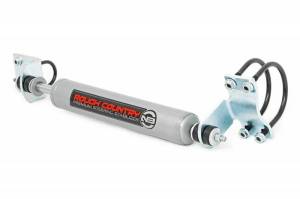 Rough Country - 8737530 | N3 Steering Stabilizer | Mono Axle | Ford F-350 4WD (1986-1997)