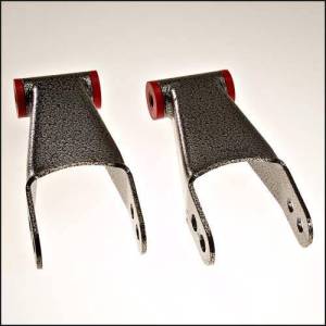DJM Suspension - SH3204-2 | DJM Suspension 2 Inch Rear Lowering Shackles (2004-2014 F150 Pickup 2WD/4WD)