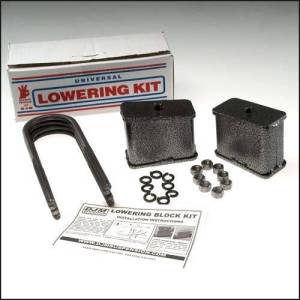 DJM Suspension - SB2397-4 | DJM Suspension 4 Inch Rear Block & U Bolt Kit (1997-2004 Dakota 2WD)