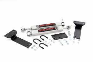 Rough Country - 8749030 | N3 Steering Stabilizer | Dual | 2-8 Inch Lift | Ford Excursion (00-05)/Super
  Duty (99-04)