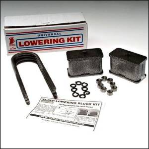 DJM Suspension - SB2397-3RT | DJM Suspension 3 Inch Rear Block & U Bolt Kit (1997-2004 Dakota RT 2WD)