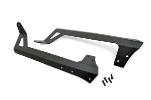 Rough Country - 70504 | Jeep 50-inch Straight LED Light Bar Upper Windshield Mounts (07-18 Wrangler JK)