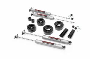 Rough Country - 68530 | 1.5 Inch Jeep Suspension Lift Kit w/ Premium N3 Shocks