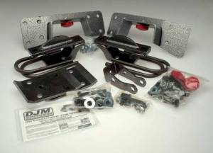 DJM Suspension - FK2599-6 | DJM Suspension 6 Inch Rear Flip kit (1999-2006 Silverado, Sierra 1500 2WD | 1 Piece Driveshaft)