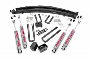 Rough Country - 310.20 | 4 Inch Dodge Suspension Lift Kit  w/ Premium N3 Shocks (Dana 44)