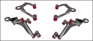 DJM Suspension - CA2806-3 | DJM Suspension 3 Inch Upper and Lower Control Arms (2005-2014 Tacoma 2WD)