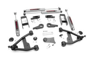 Rough Country - 24230 | 2.5 Inch GM Suspension Lift Kit w/ Premium N3 Shocks