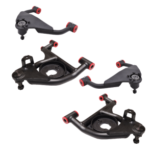 DJM Suspension - CA2599-5 | DJM Suspension 5 Inch Upper and Lower Control Arms (1999-2006 Silverado, Sierra 1500 2WD)
