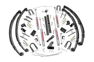 Rough Country - 617.20 | 4.5 Inch Jeep X Series Suspension Lift Kit | Power Steering