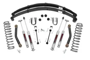 Rough Country - 633N2 | 4.5 Inch Jeep Suspension Lift Kit w/ Premium N3 Shocks