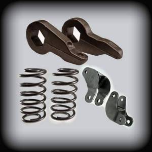 DJM Suspension - DJM2000-23 | DJM Suspension 2 Inch Front / 3 Inch Rear Lowering Kit (2000-2006 Suburban, Tahoe, Yukon 2WD/4WD)