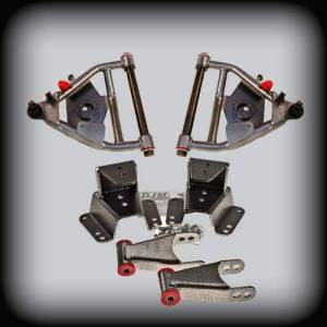 DJM Suspension - DJM2456-34 | DJM Suspension 3 Inch Front / 4 Inch Rear Lowering Kit (1973-1987 C10 Pickup 2WD)