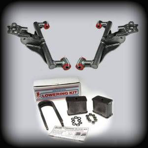 DJM Suspension - DJM2400-34 | DJM Suspension 3 Inch Front / 4 Inch Rear Lowering Kit (2004-2012 Colorado, Canyon 2WD)