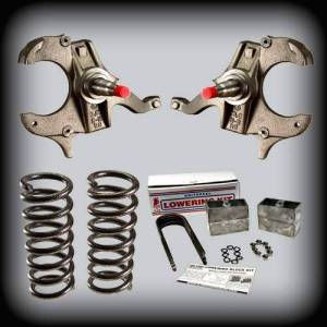 DJM Suspension - DJM2031-44 | DJM Suspension 4 Inch Front / 4 Inch Rear Lowering Kit (1982-2004 S10, S15 Pickup 2WD)