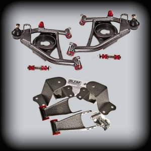 DJM Suspension - DJM2555-24 | DJM Suspension 2 Inch Front / 4 Inch Rear Lowering Kit (1988-1998 C1500 Pickup 2WD)