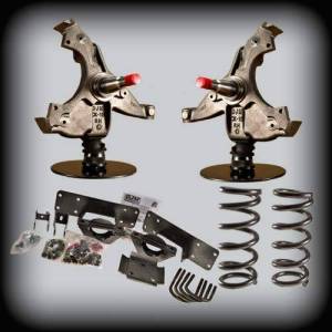 DJM Suspension - DJM2056-46 | DJM Suspension 4 Inch Front / 6 Inch Rear Lowering Kit (1988-1998 C1500 Pickup 2WD | Does NOT Fit Standard Cab)