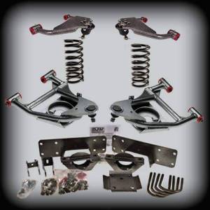 DJM Suspension - DJM3097-46 | DJM Suspension 4 Inch Front / 6 Inch Rear Lowering Kit (1997-2003 F150 Pickup 2WD)
