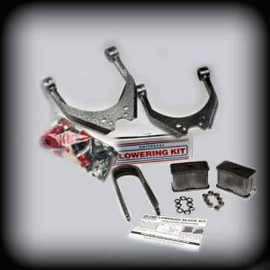 DJM Suspension - DJM2896-34 | DJM Suspension 3 Inch Front / 4 Inch Rear Lowering Kit (1995-2004 Tacoma 2WD)