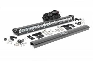 Rough Country - 70720 | 20-inch Cree LED Light Bar - (Single Row | Chrome Series)