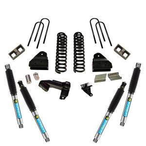 SuperLift - K876B | Superlift 4 inch Suspension Lift Kit with Bilstein Shocks (2011-2016 F250, F350 Super Duty 4WD | Diesel)