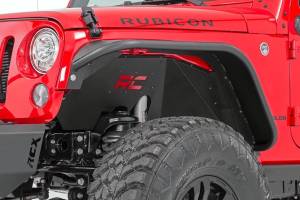 Rough Country - 10511 | Jeep Front & Rear Inner Fenders Set (07-18 Wrangler JK)