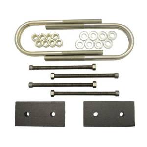 Traxda - 605046 | 1 Inch Dodge Rear Block & U Bolt Kit | Diesel Engine, No Overload