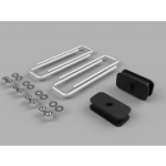 Traxda - 903026 | Traxda 1.0 Inch Rear Block and U Bolt Kit (2004-2024 Titan 2WD/4WD | 2007-2022 Tundra 2WD/4WD)