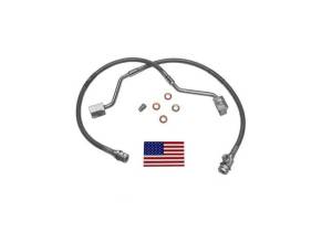 SuperLift - 91310 | Superlift Bullet Proof Front Brake Hose (1990-1996 F150, Bronco with 4-6" Lift)