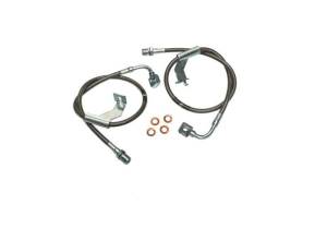 SuperLift - 91365 | Superlift Bullet Proof Front Brake Hose (87 GM Pickup,  1987-1991 Blazer, Suburban with 8-12" Lift)