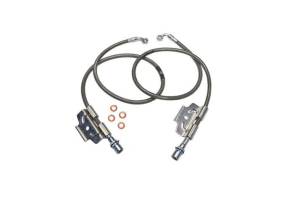 SuperLift - 91600 | Superlift Bullet Proof Front Brake Hose (2003-1203 Ram 2500, 3500 with 4-6" Lift)