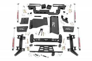 Rough Country - 16130 | 6 Inch GM Suspension Lift Kit w/ Premium N3 Shocks (88-00 K2500/3500 PU 4WD)