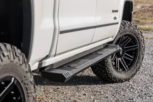 Rough Country - SRB071777A | GM HD2 Running Boards (07-19 Silverado/Sierra PU | Ext. Cab)