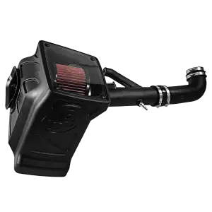 S&B Filters - 75-5089 | S&B Filters Cold Air Intake (2017-2022 Colorado, Canyon 3.6L) Oiled Cotton Cleanable Red