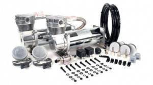 Air Lift Performance - 23480 | Air Lift Performance Viair 480C Dual Chrome Compressors | 200 Psi