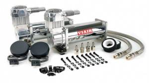 Air Lift Performance - 23444 | Air Lift Performance Viair 444C Dual Chrome Compressors |  200 Psi