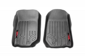 Rough Country - M-60200 | Rough Country Floor Mats For Jeep Jeep Wrangler TJ (1997-2006) / Wrangler Unlimited (2004-2006) | Front