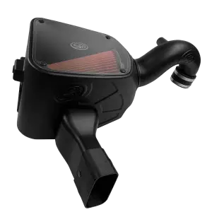 S&B Filters - 75-5124 | S&B  Filters Cold Air Intake (2019-2024 Ram 1500 2500 3500 5.7L Hemi) Cotton  Cleanable Red